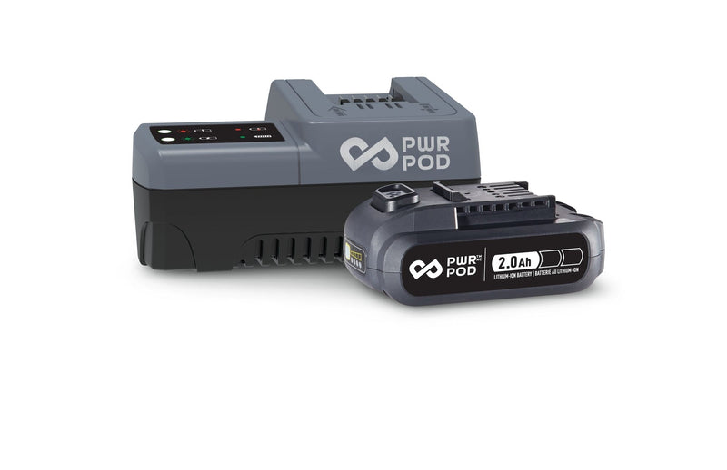 PWR POD 20V MAX 2.0 Ah Battery & Charger Starter Kit X6