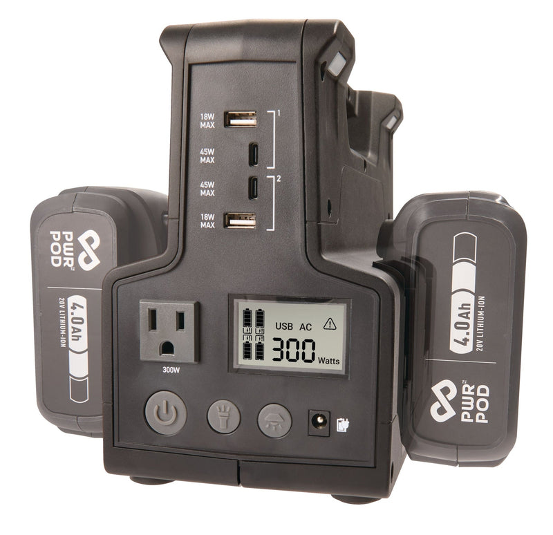 PWRPOD 300W Battery Power Station G6