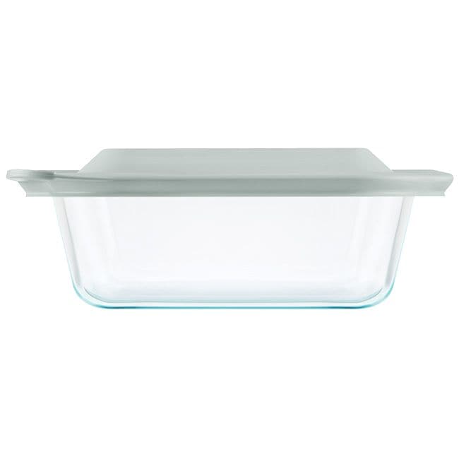 Pyrex Multi-Purpose Glass Deep Square Oven-To-Table Dish, Freezer & Dishwasher Safe, 8 x 8-in V8