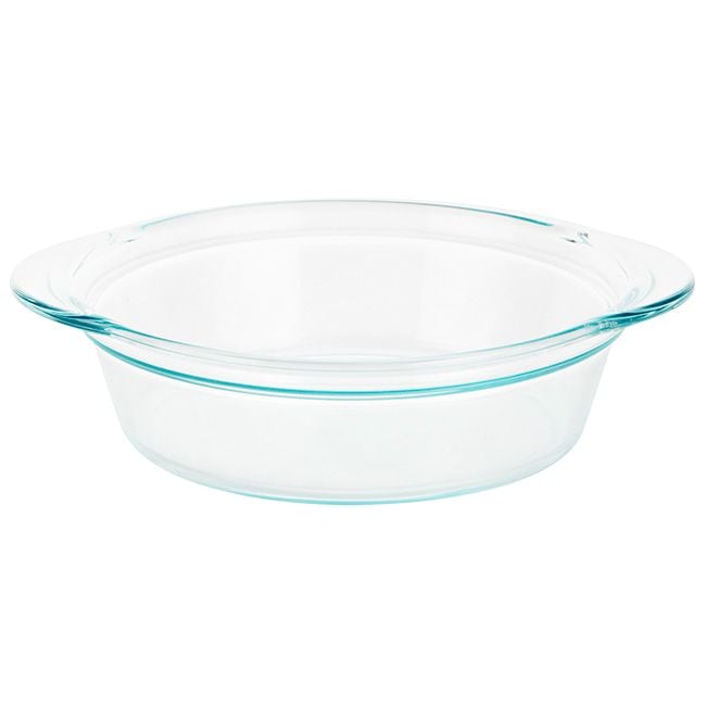 Pyrex Oven-To-Table Glass Deep Pie Dish, 9.5-in, Freezer & Dishwasher Safe O2