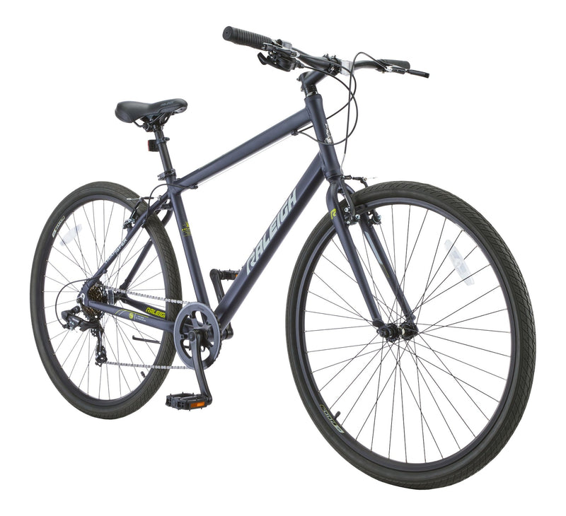 Raleigh Entourage Adult City Bike with V-brakes, 700C, Black C5