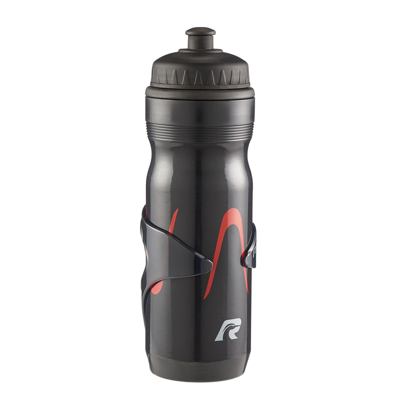 Raleigh High Flow Valve Bike Water Bottle, Black V0