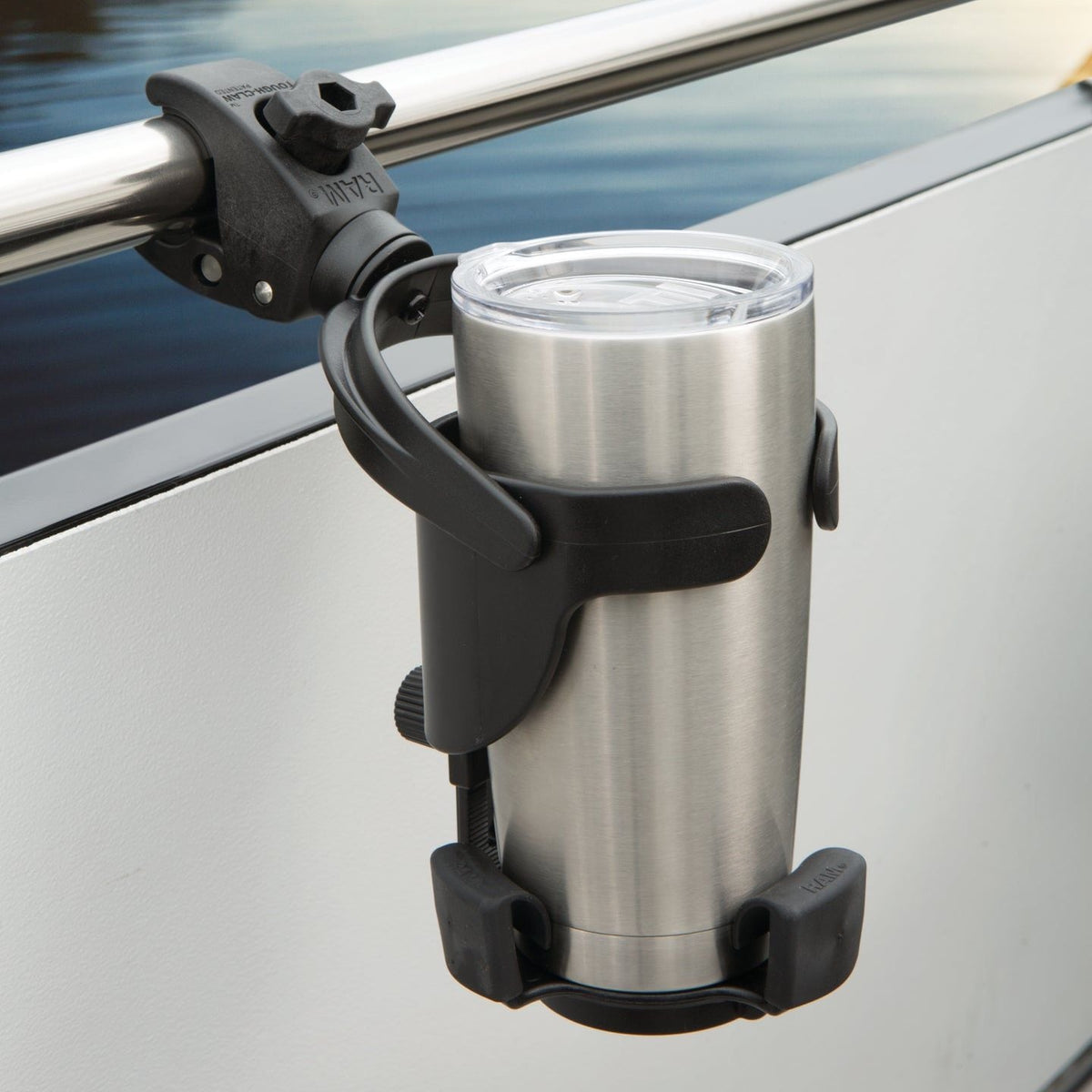 RAM Level Cup Drink Holder with RAM Tough-Claw, Extra-Large, 32-oz