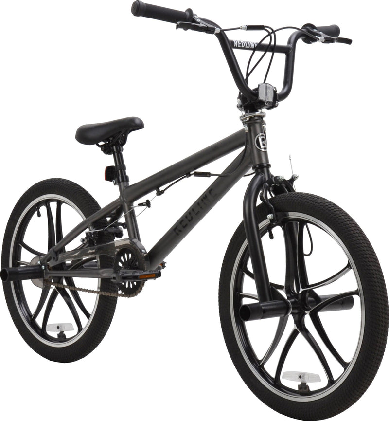Redline Commodore BMX Bike, Single Speed, Youth (13-18 Yrs), 20-in Wheel, Black E3