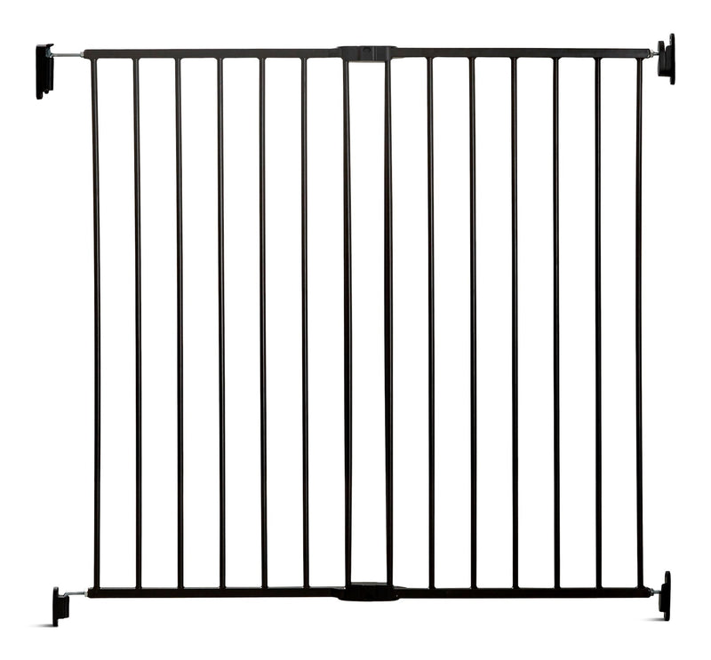 Regalo Top-of-Stairs Baby Gate, Black A7