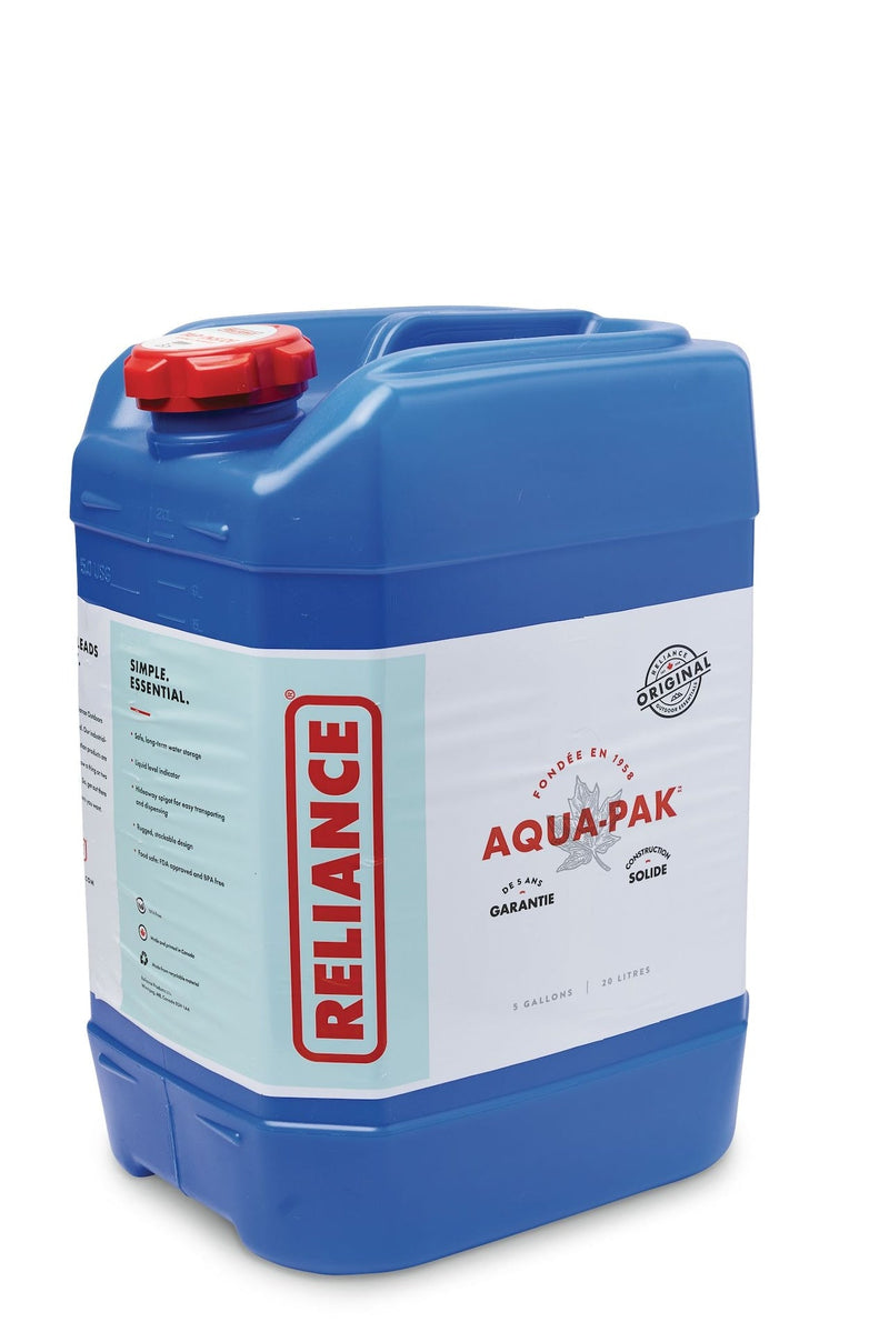 Reliance Aqua Pak Camping Water Jug Container, Assorted Capacity T8