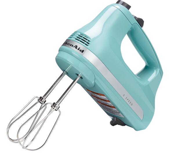 KitchenAid Ultra Power 5-Speeds Hand Mixer with Turbo Beater Aqua Sky U0