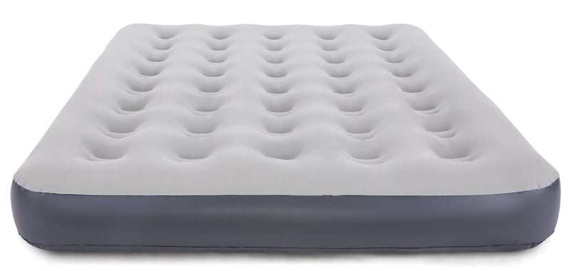 Woods Single-High Inflatable Air Mattress/Airbed with 2-in-1 Pump For AC/DC Outlets, Queen M1