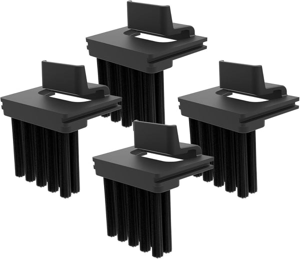 Worx Wheel Brush for Vision Cloud 2.0 2WD Models, 4pcs, Black U1