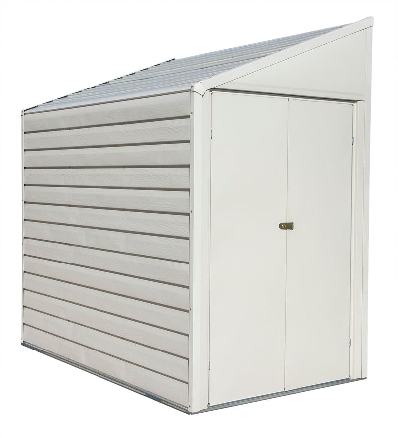 Arrow Yardsaver Electro Galvanized Steel Storage Shed, 4-ft x 7-ft E7