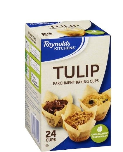 REYNOLDS 24PC PARCHMENT TULIP CUPS O1