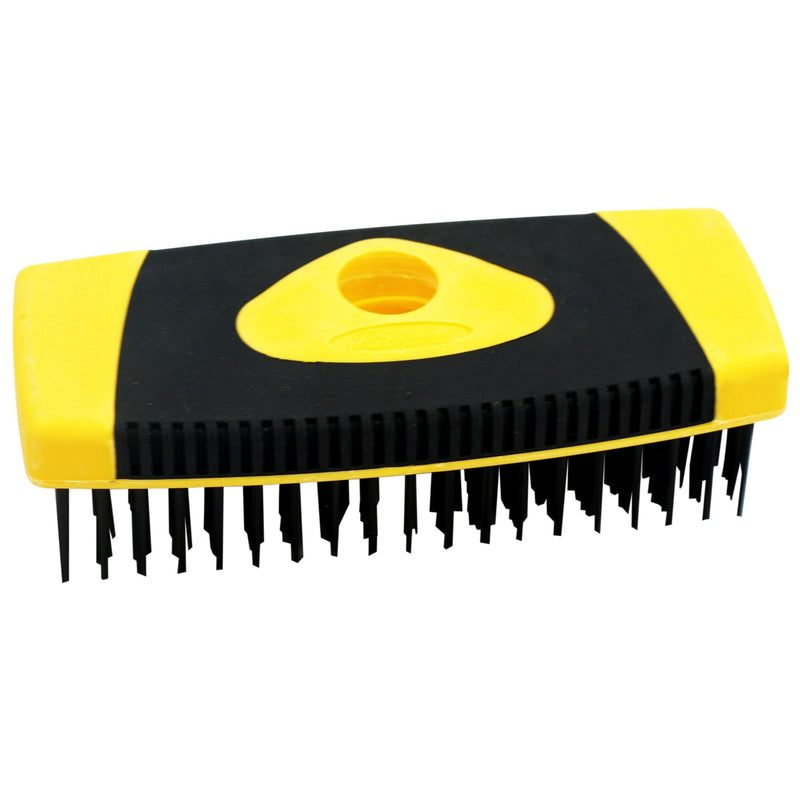 Richard Wire Block Brush Cleans/Removes Paint, Rust & Dirt From Metal, 5.4 x 16.8-cm S2