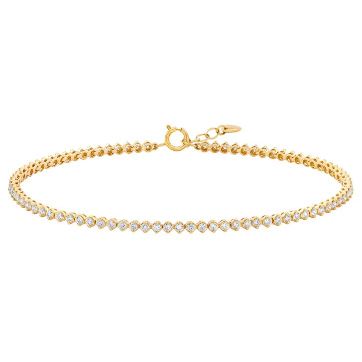 Round Brilliant Diamond Bracelet (1.00 ctw) A5