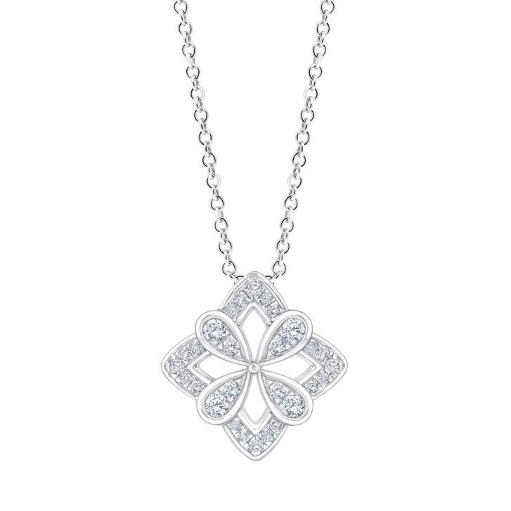 Round Brilliant Diamond Pendant (0.16 ctw) L3