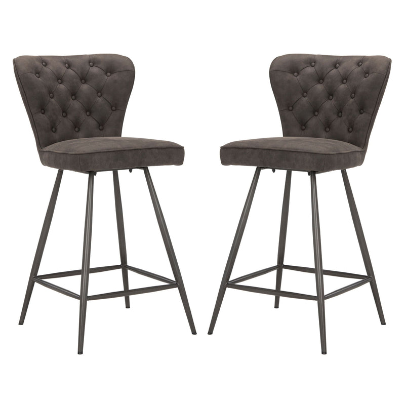 Safavieh Ashby Counter Stool, Set of 2, Grey R1