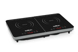 Salton Double Induction Cooktop, LED Display & Touch control with 10 Power Settings