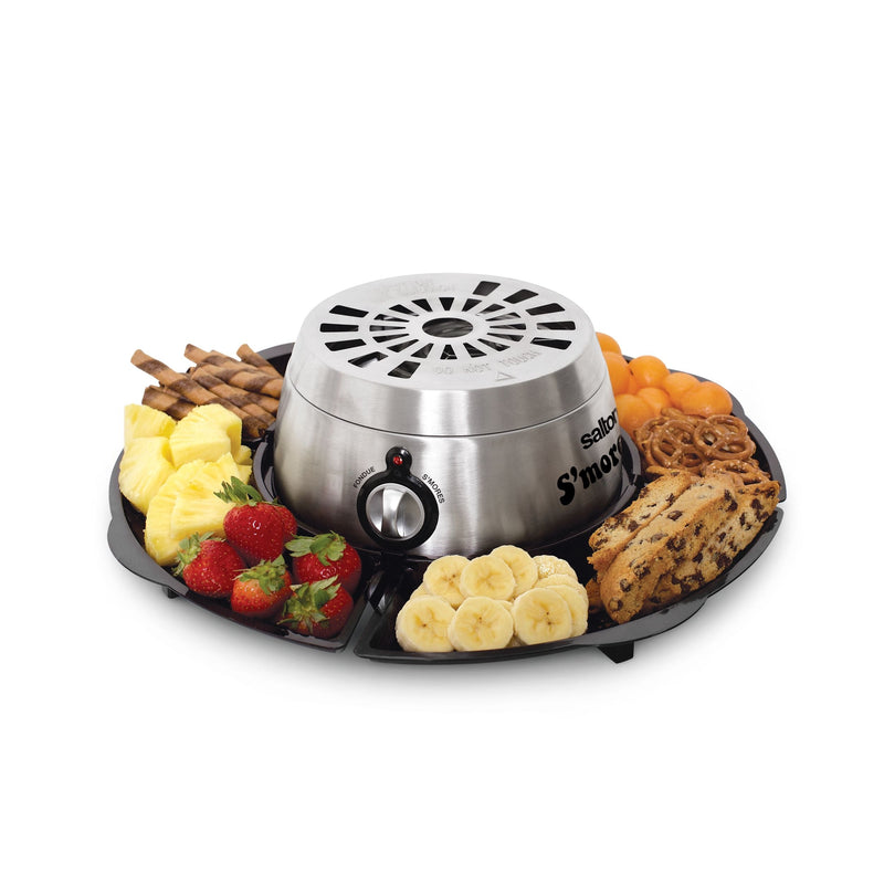 Salton Stainless Steel S'Mores and Fondue Maker M0