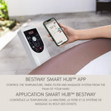 Salu Spa Hawaii Smart AirJet 6-Person Terracotta Round Spa, 77-in x 28-in