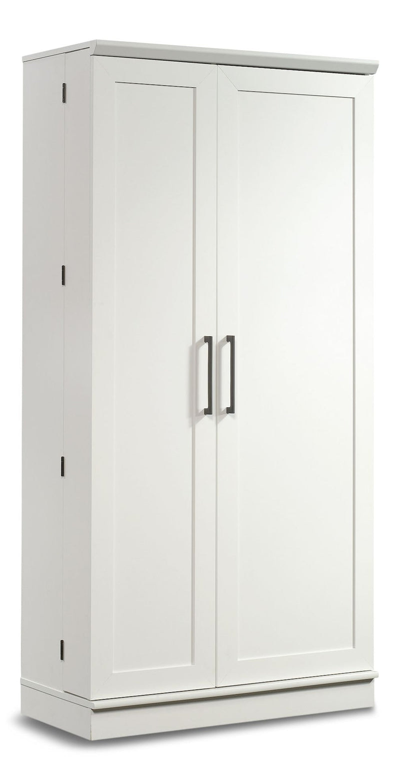 Sauder Large Pantry Cabinet, White A4