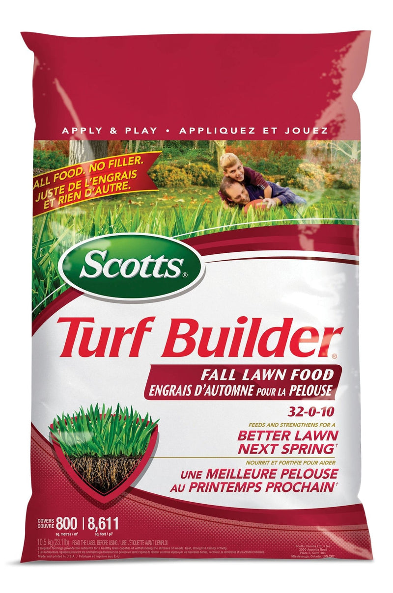 Scotts Turf Builder Fall Lawn Fertilizer, 10.5-kg H1
