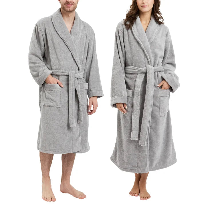 Serene Cotton Terry Robe U1