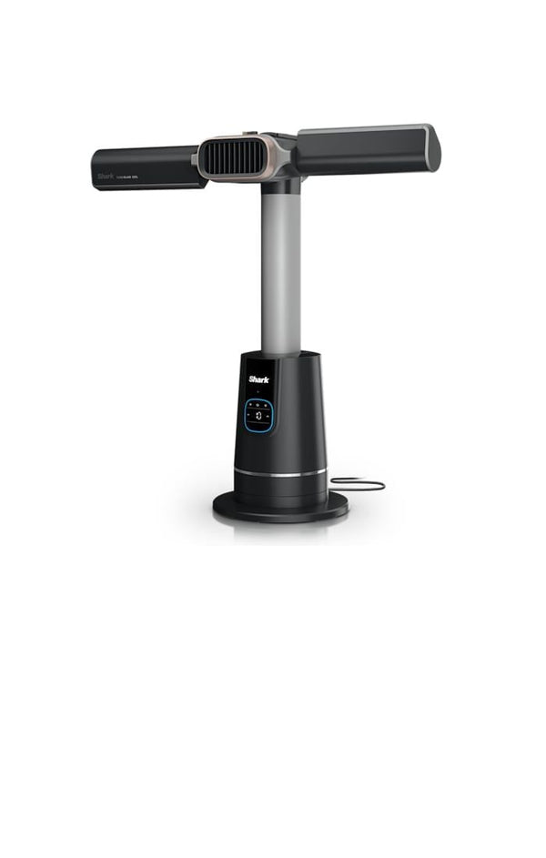 Shark TurboBlade Cool + Heat Oscillating Tower, 2-in-1 Bladeless Fan & Heater, with Remote Control, Black G5