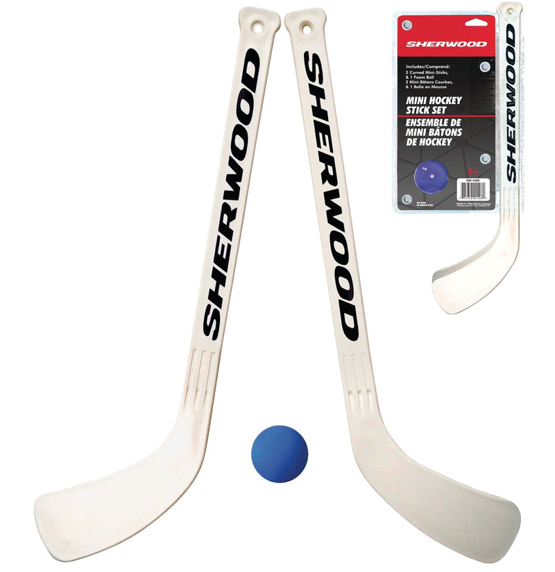 Sherwood Curved Mini Hockey Sticks and Ball Set, 3-pc Q8