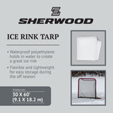 Sherwood Ice Rink Tarp, Waterproof, 30-ft x 60-ft