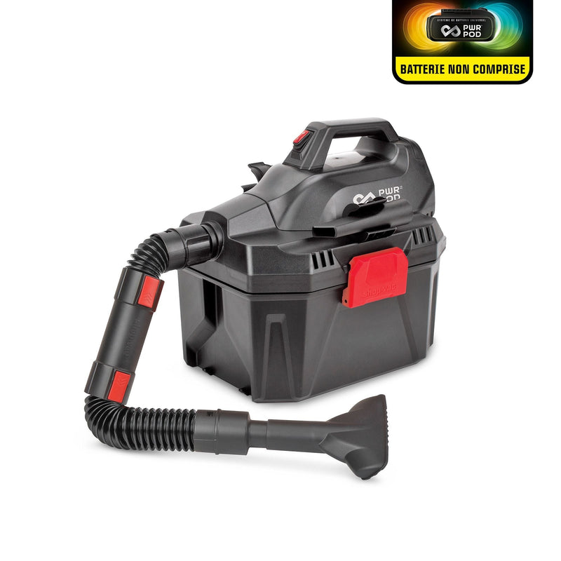 Shop-Vac 20V Cordless Wet/Dry Shop Vacuum, 7.5-L, Tool Only, PWR POD Compatible P3