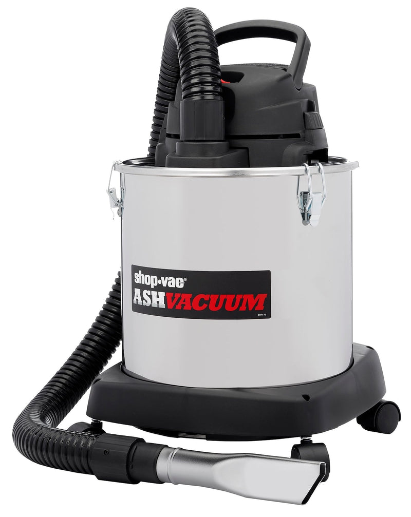 Shop-Vac 4.5 Peak HP Stainless Steel Ash Vacuum, 18.9-L V6