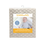 Simmons Playpen Ultra Soft Pad Cover, Sand, 42-in