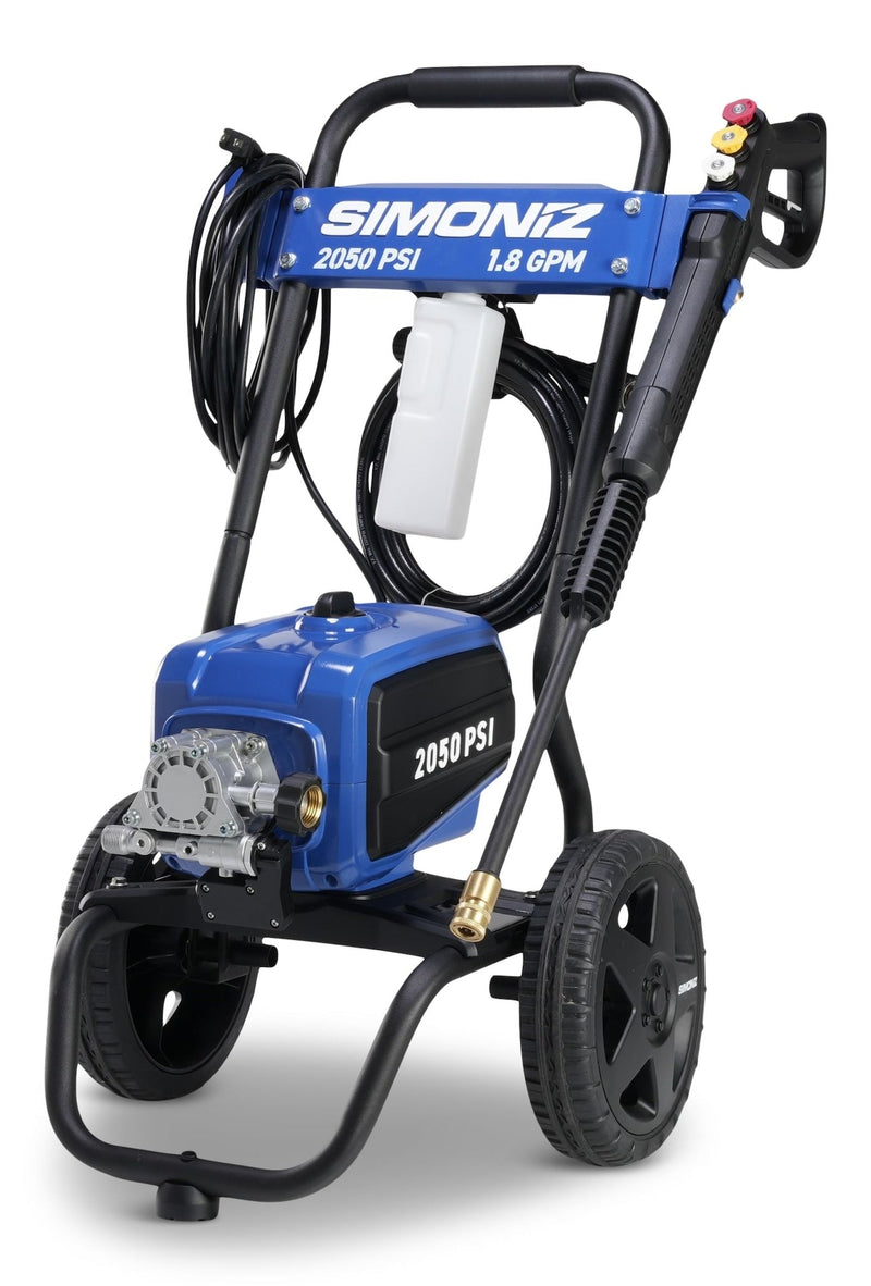 Simoniz 2050 PSI Electric Pressure Washer with Foam Blaster A0