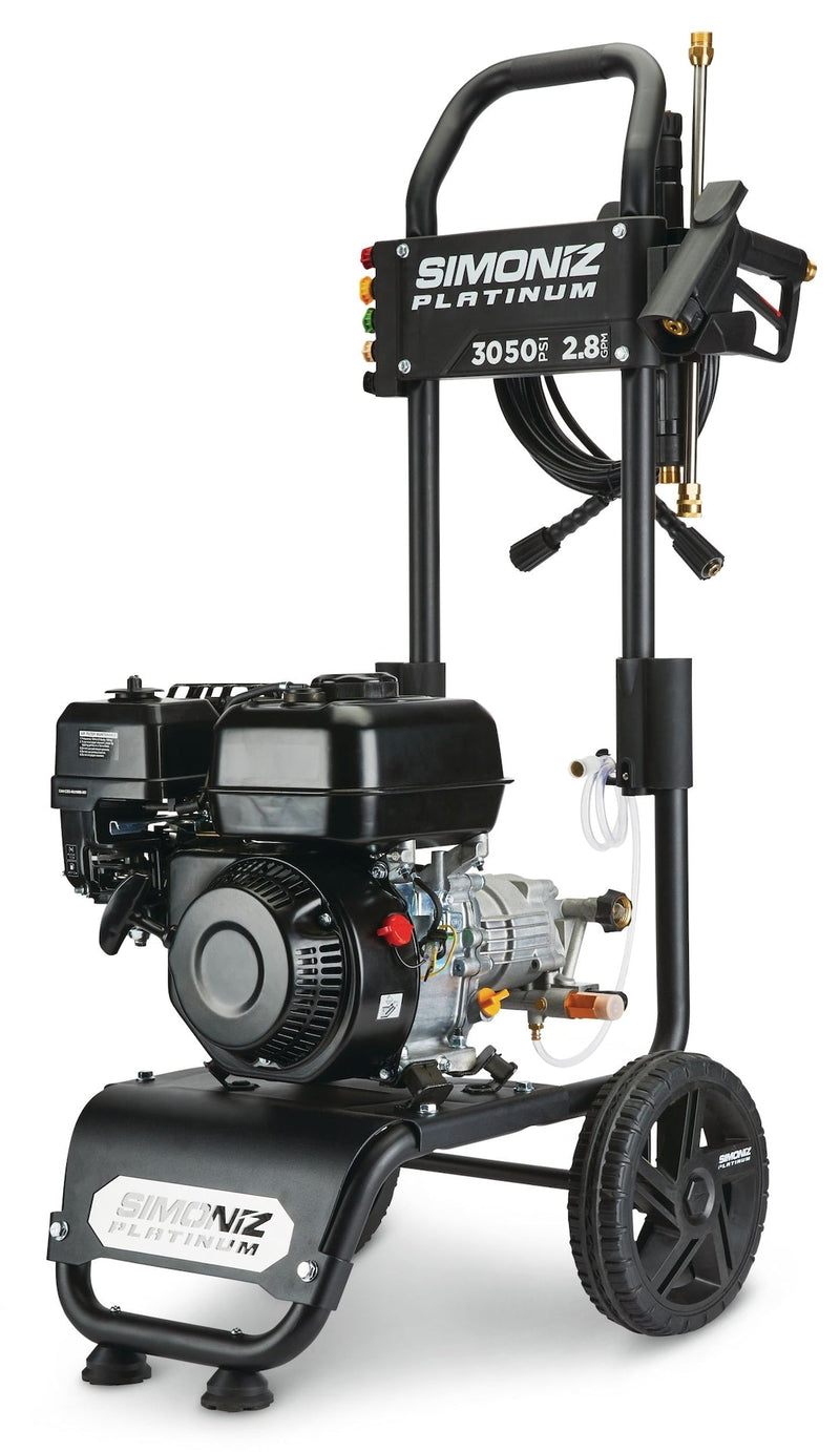 Simoniz Platinum 3050 PSI 2.8 GPM Gas Pressure Washer with Extension Wand E4