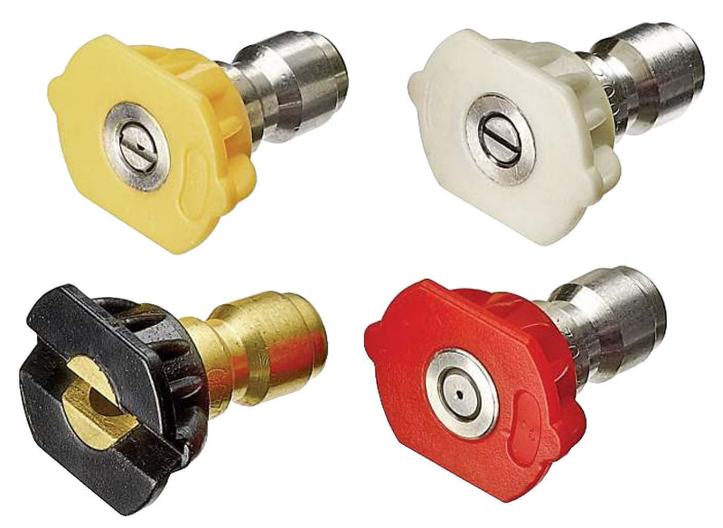 Simoniz Quick-Connect Spray Nozzle Tips Compatible with 2300 PSI Electric Pressure Washer X8