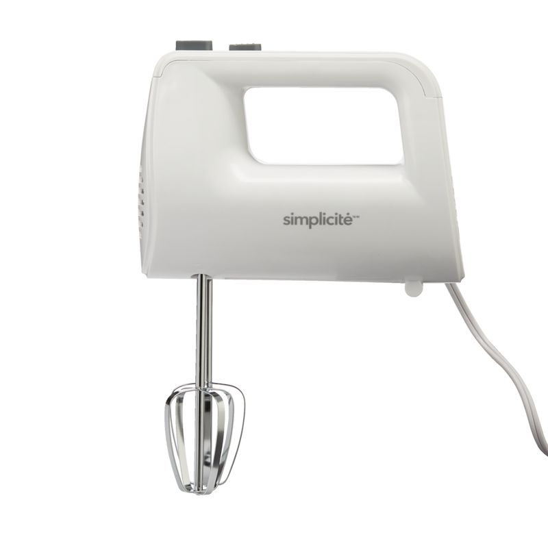 Simplicité 5-Speed Hand Mixer, White S7
