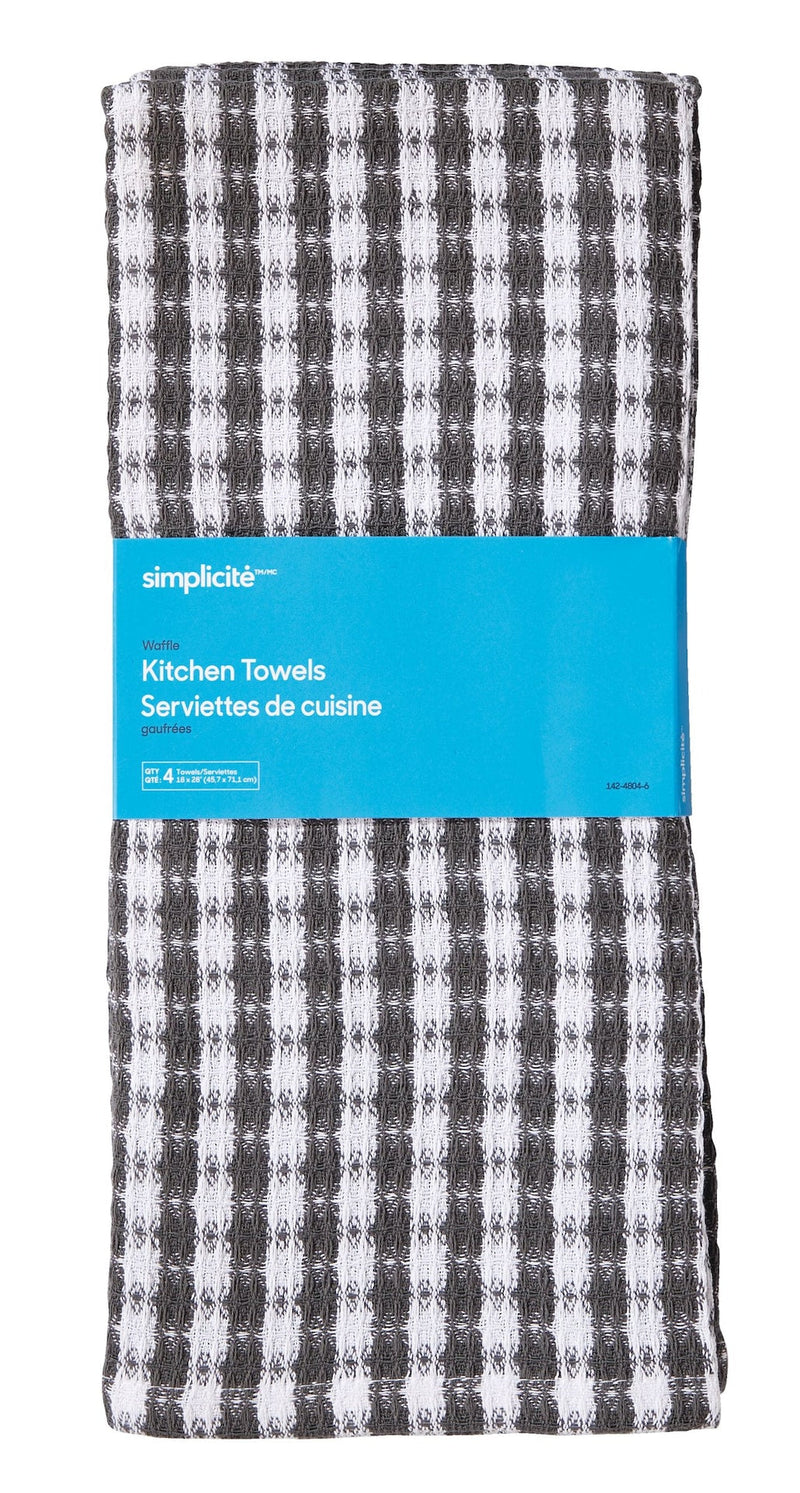 Simplicite Waffle Dishcloths, 4-pk C8