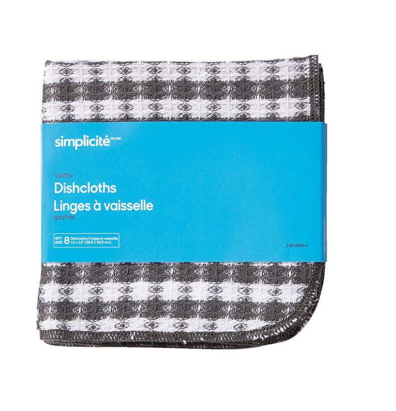 Simplicite Waffle Dishcloths, 8-pk Q7