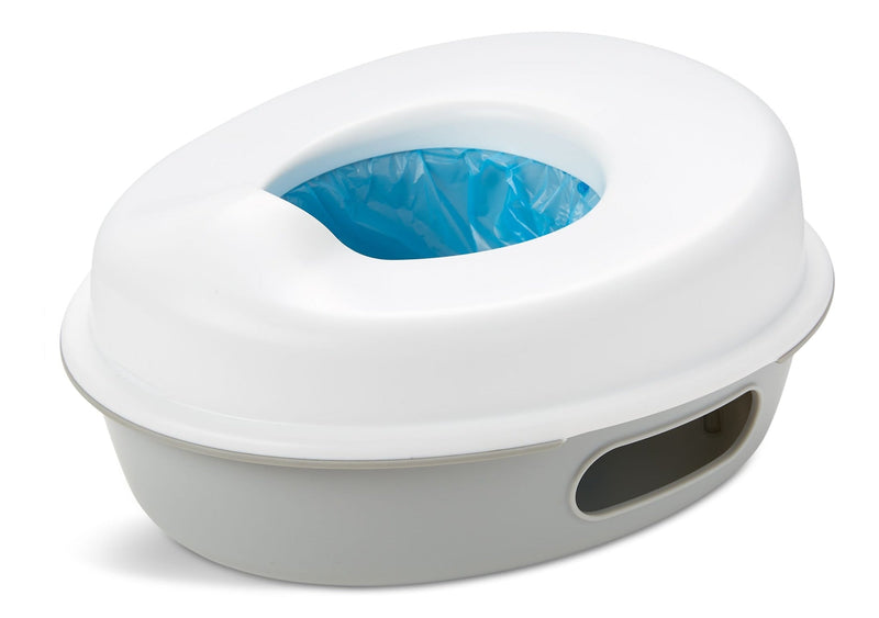 Skip Hop Go Time 3-in-1 Potty Training Toilet, White, Ages 18m+ H7