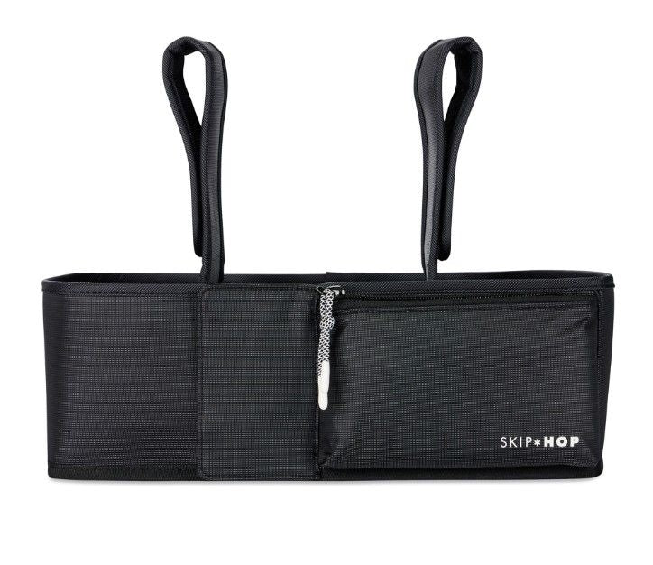 Skiphop Ultimate Stroller Organizer, Universal Fit, Black H3