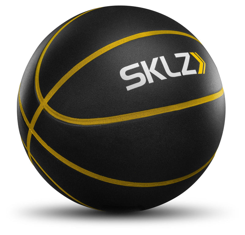 SKLZ Bashhhketball Pro Silent Indoor Foam Basketball, Official Size 7 (29.5-in), Black F2