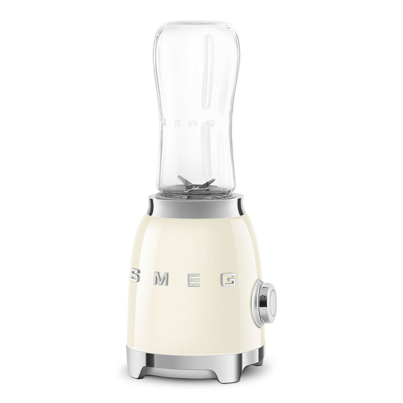 SMEG 300W Stainless Steel Personal Jar Blender, Cream L9