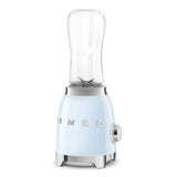 SMEG 300W Stainless Steel Personal Jar Blender, Pastel Blue