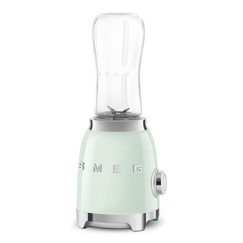 SMEG 300W Stainless Steel Personal Jar Blender, Pastel Green I7