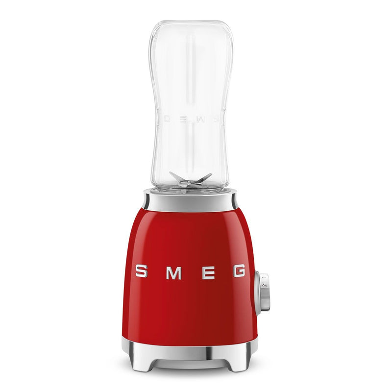 SMEG 300W Stainless Steel Personal Jar Blender, Red M0