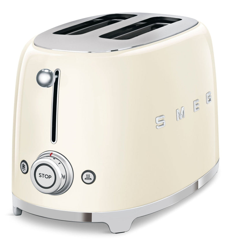 Smeg 50's Retro 2-Slice Toaster, Cream J6
