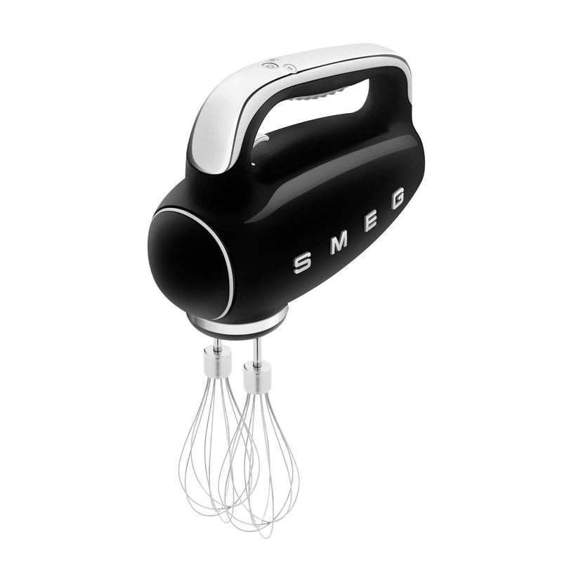 Smeg 50s Retro Style Electric 9-Speed Hand Mixer with Dough Hook & Whisk O4