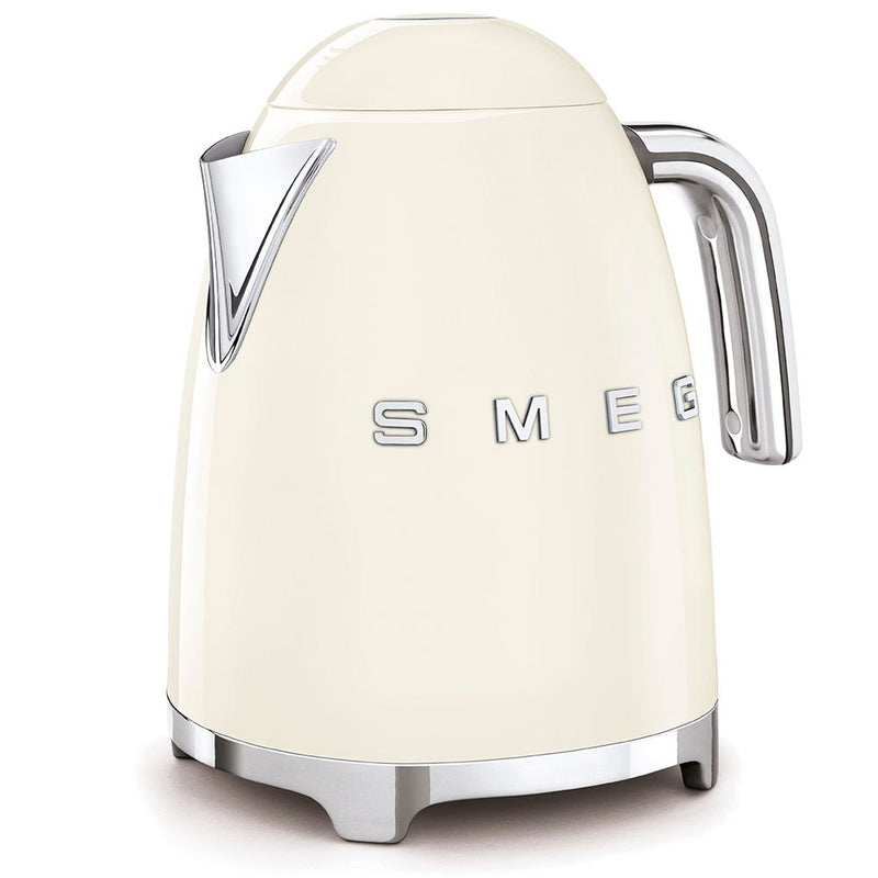 Smeg 50s Retro Style Fix Temperature Countertop Kettle, 1400W, 1.7-L, Cream X4