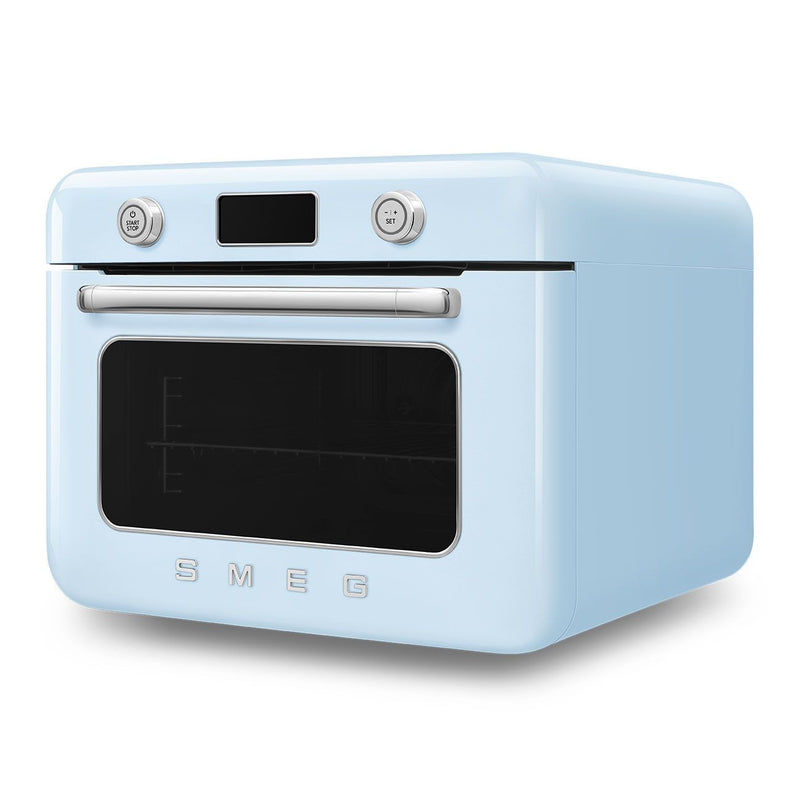 SMEG Combi Multifunction Steam Oven with Airfry, Pastel Blue S9
