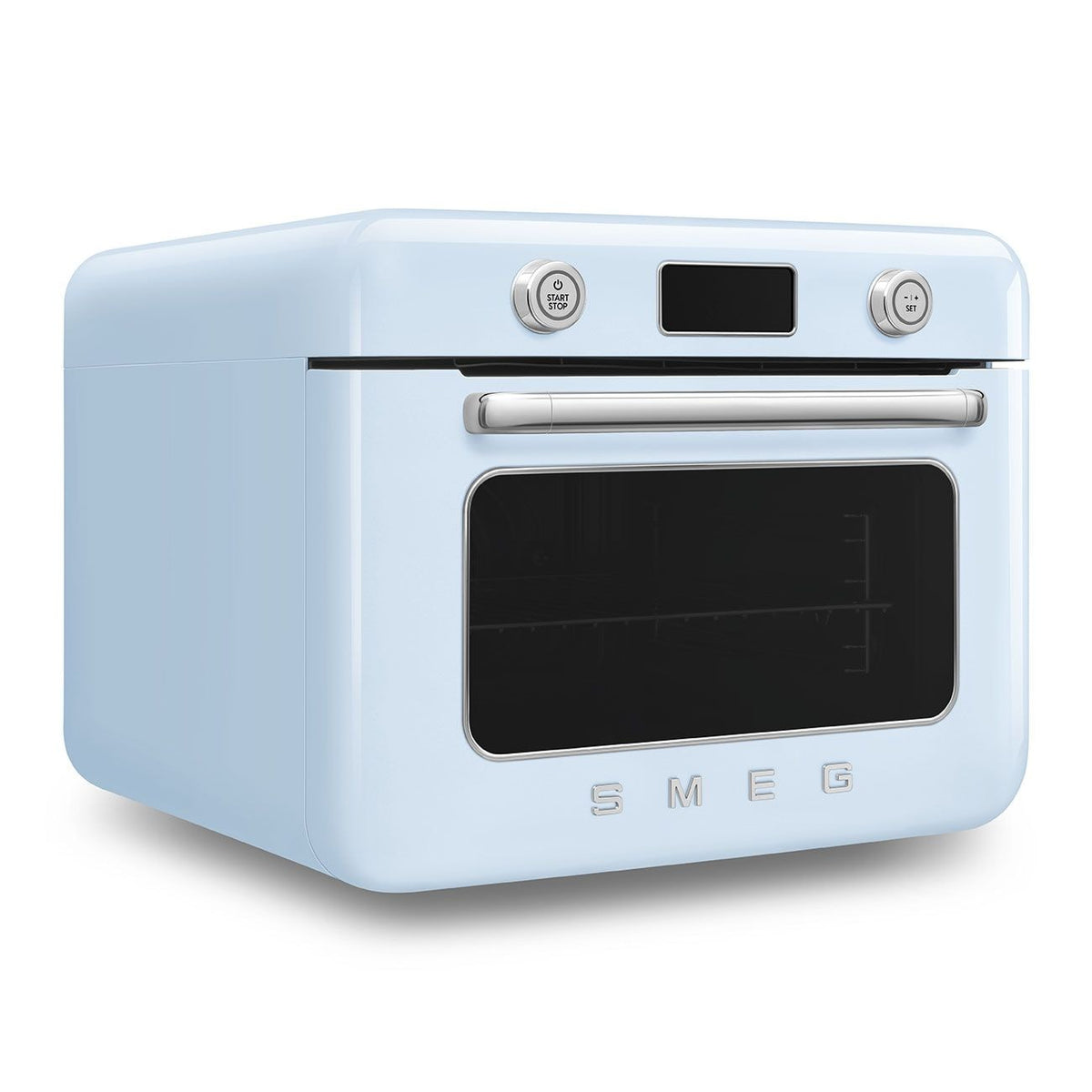 SMEG Combi Multifunction Steam Oven with Airfry, Pastel Blue