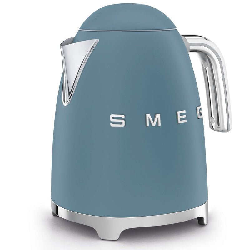 SMEG Cordless Kettle with Auto Shut Off, Matte Storm Blue, 1.7L K6